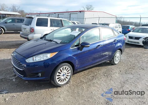 2016 Ford Fiesta Titanium z USA, uszkodzony, nr VIN 3FADP4CJ2GM149273